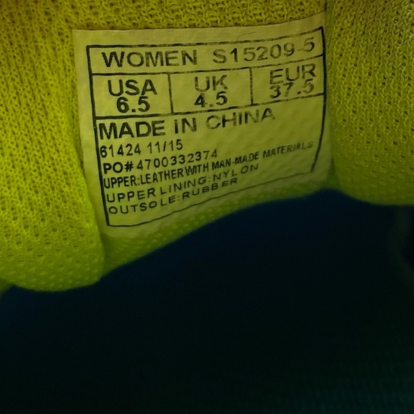 Saucony Grid Oasis 2 Blue Running Shoes cross trainers womens 6.5 - Picture 6 of 7